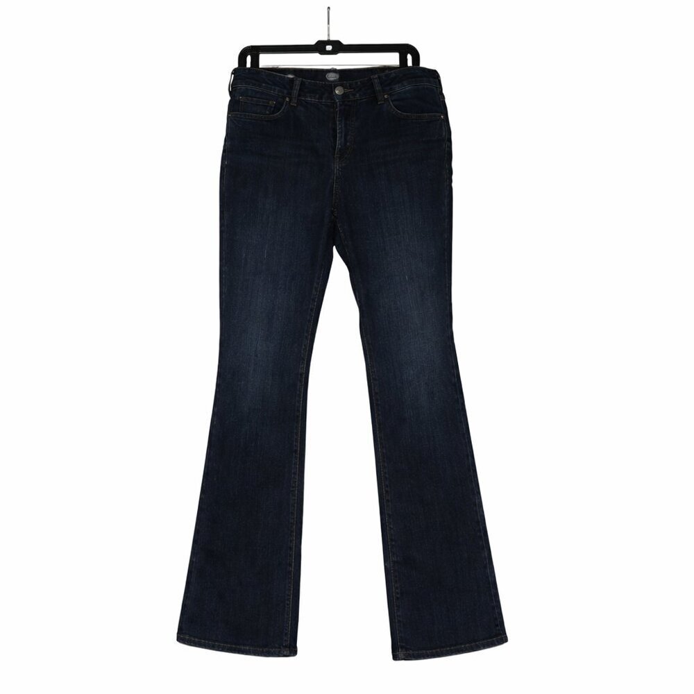 NYDJ Barbara Bootcut Mid-Rise Dark Wash Jeans Size 12